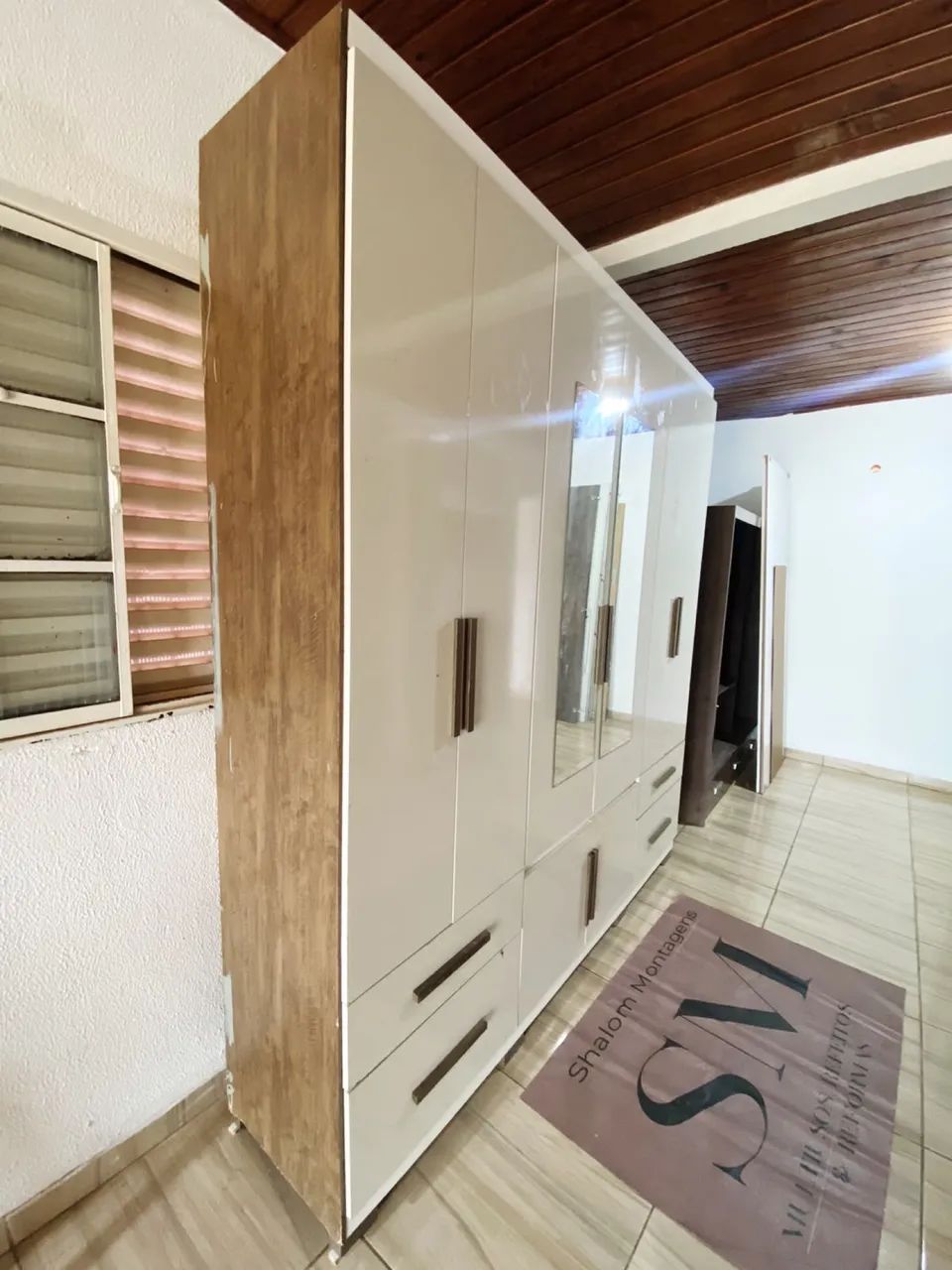 Guarda-roupa de casal usado  - Foto 5
