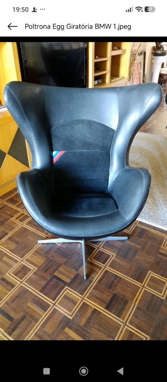 Poltronas Egg giratória originais  - Foto 4