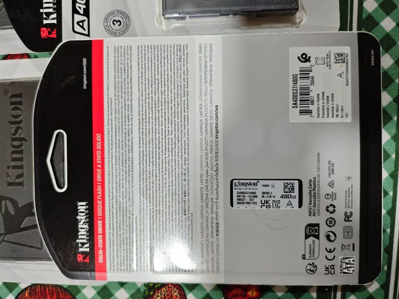 SSD Kingston 480 gigas - Foto 3