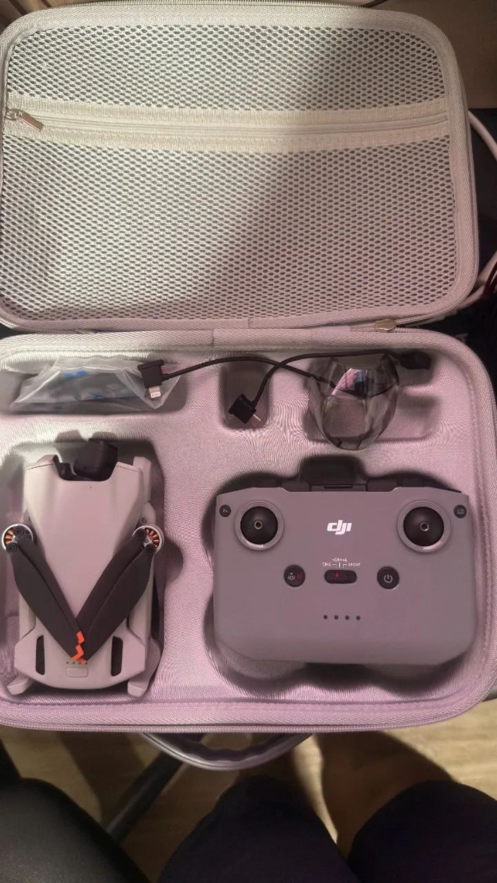 Dji Mini 3 Menos de 10 ciclos + Acessórios + Case