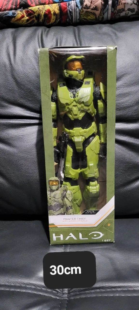 Figura master chief Halo 30cm articulado