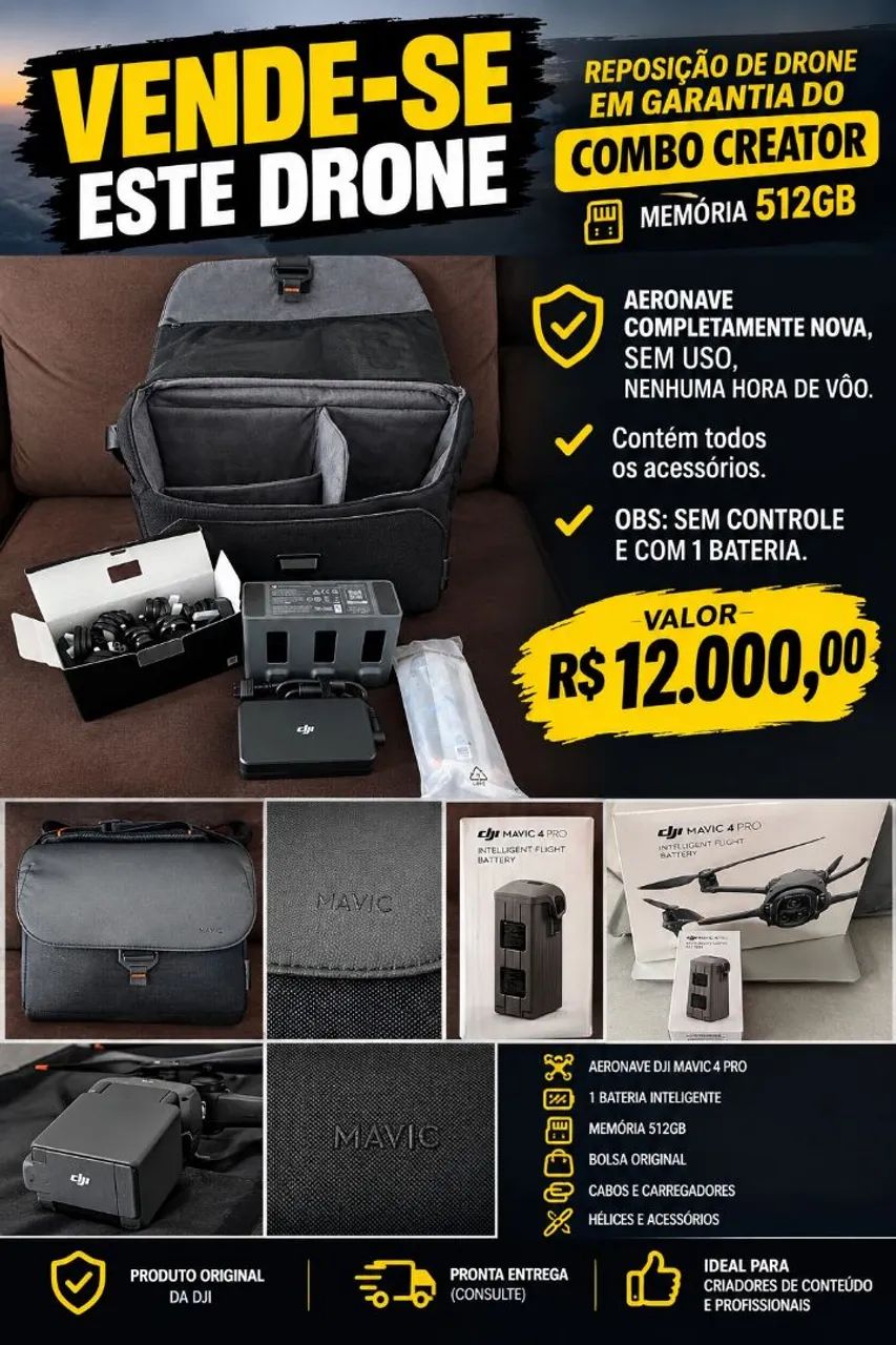 DJI Mavic 4 PRO Creator Combo