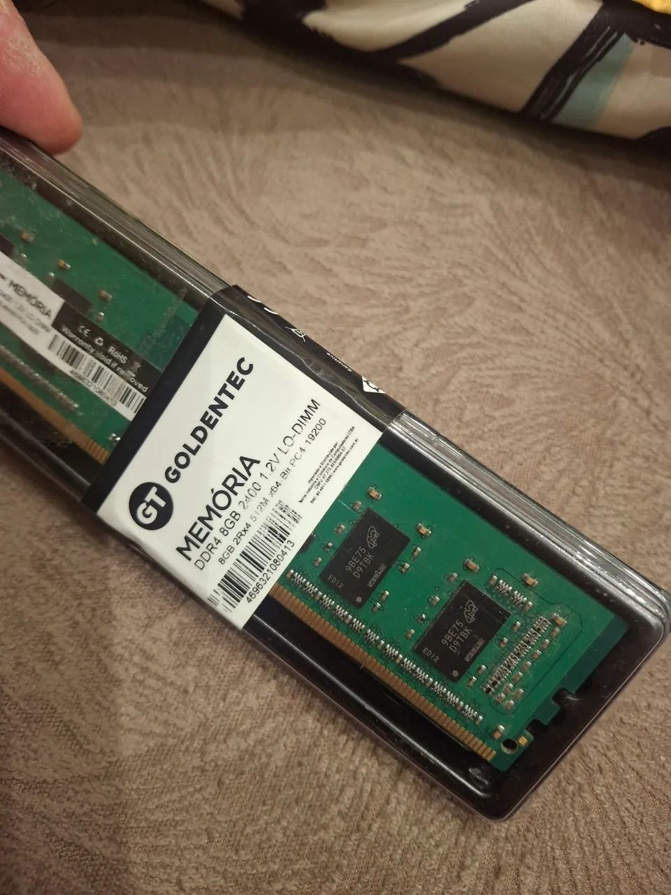 Memória para Desktop Goldentec 8GB DDR4 2400MHz - Foto 2