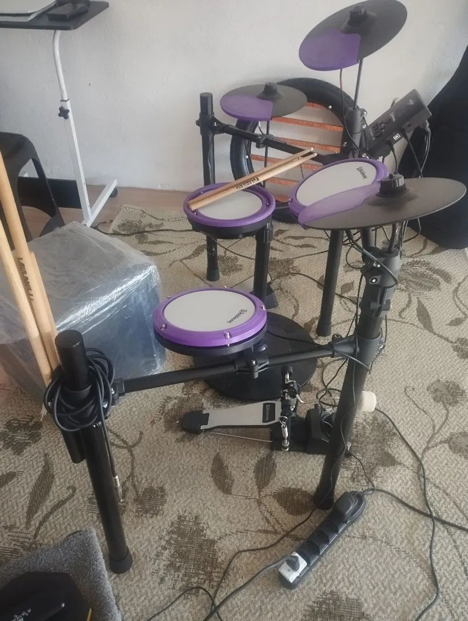 Bateria eletrônica Mesh Prime MP9  - Foto 4