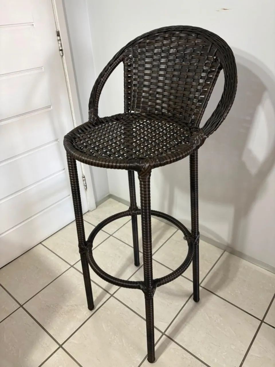 Conjunto de 3 banquetas para balcão ou mesa bistrô  - Foto 4