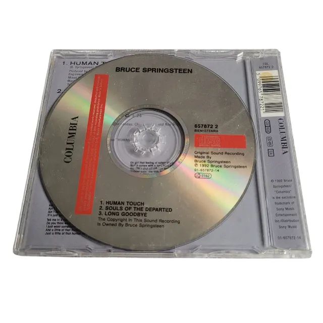 CD Maxi Single Importado Bruce Springsteen Human Touch - CDs, DVDs