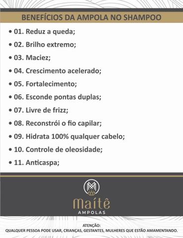 Ampolas Anabolizantes para cabelos - Foto 2