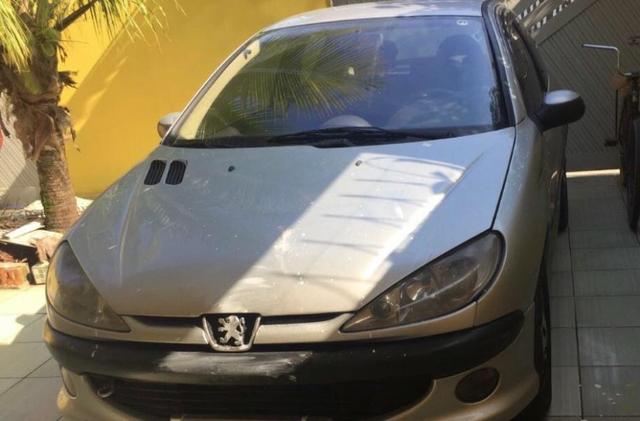 Peugeot 206 Quiksilver 1.0 Cinza Ano 2002