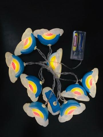 Cordão Fio De Luz Em Led Decoração - Nuvens - Foto 2