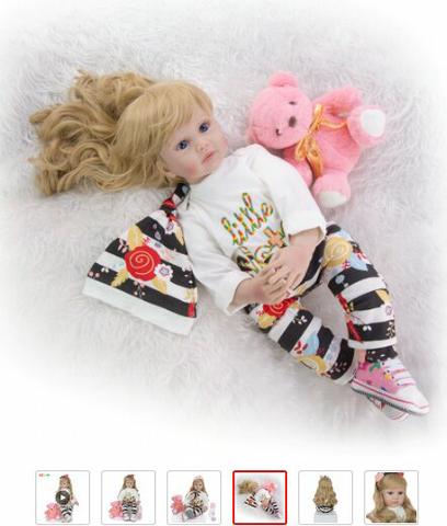 Bonecas Reborn Coleções diversas: Bebês e Bonecas realistas - Foto 2