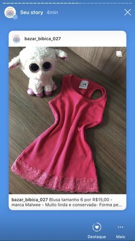 Bibica Utd - Blusas e vestidos 4, 6 e 8