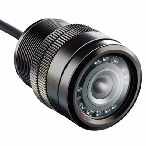 Camera De Re Para Carro Com Infra Com Visão Noturna Automotivo Carro Ré - Foto 2