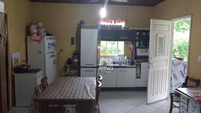Casa com 2 dormitórios à venda, 55 m² por r$ 75.000,00 - morro negro - taquara/rs - Foto 5