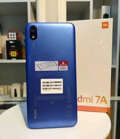Celular Xiaomi Redmi 7A 16gb 2gb Ram + Película de vidro - Azul - Foto 4