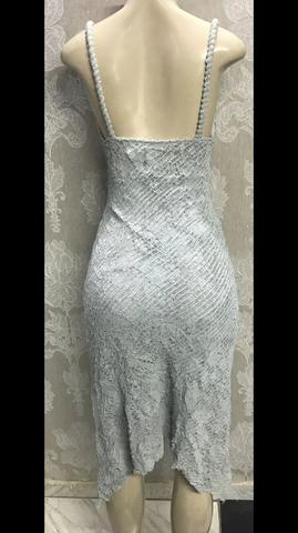 Vestido Carlos Miele, tamanho 40, maravilhoso, Legítimo , MIDI - Foto 6