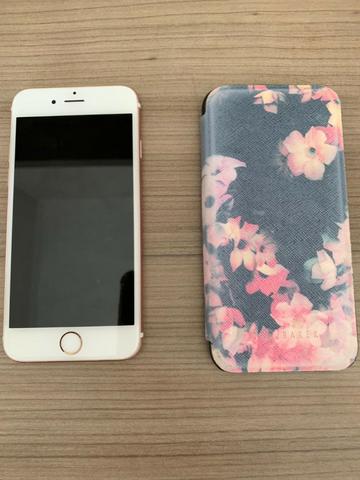 Iphone 6s 128Gb Rose Gold em Perfeito Estado Único Dono - Foto 3