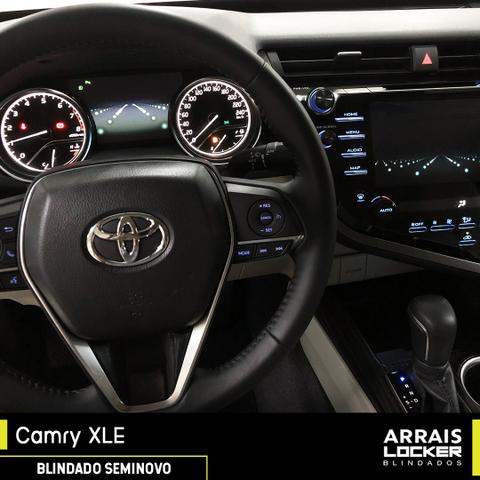 Toyota camry 2018/2018 3.5 xle v6 24v gasolina BLINDADO - Foto 3