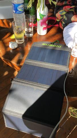 Carregador solar / painel solar