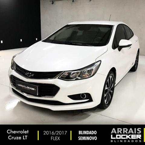 Chevrolet cruze 2016/2017 1.4 turbo lt 16v flex BLINDADO - Foto 2