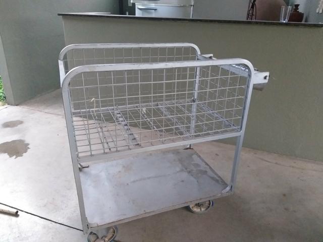 Carrinho supermercado / abastecimento alto