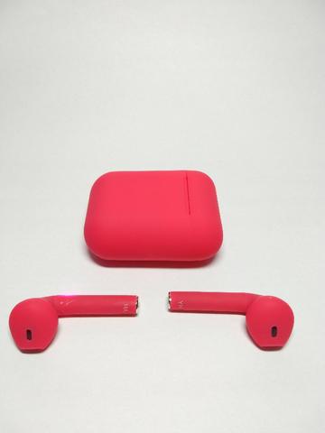 Fone de ouvido Sem Fio Vermelho Bluetooth - Foto 4