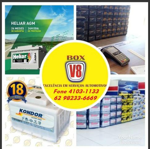 Bateria 04 X R$ 65,00