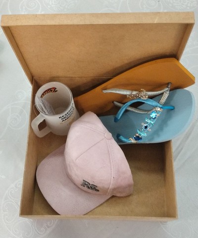 Kit caixa presente feminino 