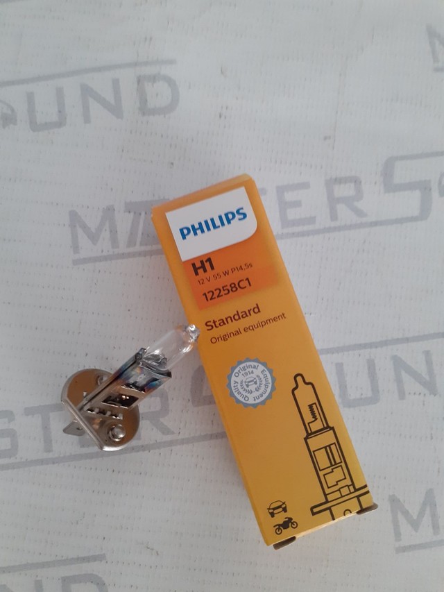 Lâmpada. Philips. H-1.  Nova. Instalada. 