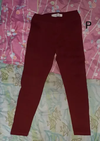 Calça Legging (P) - Malha de Algodão - Única Peça