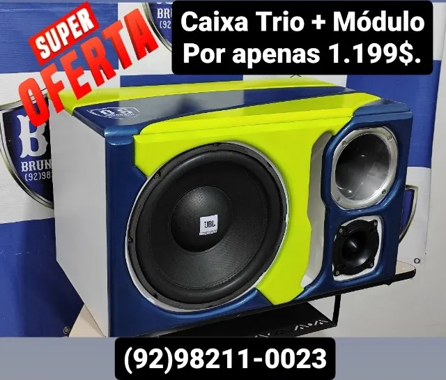 Caixa De Som Bob Residencial Amplificada Shutt 6 Polegadas 400w +