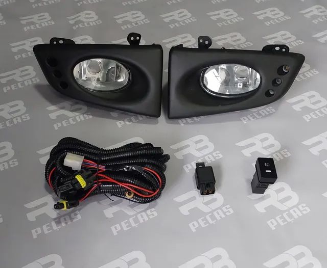 KIT FAROL DE MILHA HONDA NEW FIT 2009 2010 2011 2012