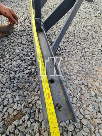 cod.825 - Parachoque para Massey Ferguson - TK Tratores Nova Andradina - MS  - Foto 4