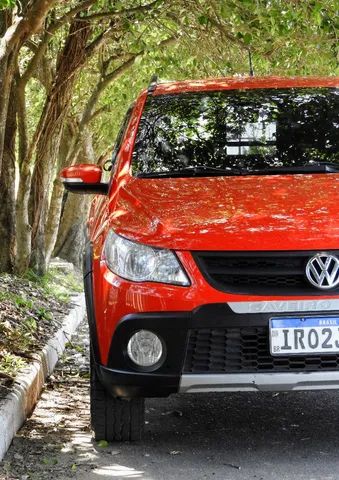 Carro Volkswagen Saveiro 1.6 CE CROSS Vermelho usado 2010 em - LitoralCar