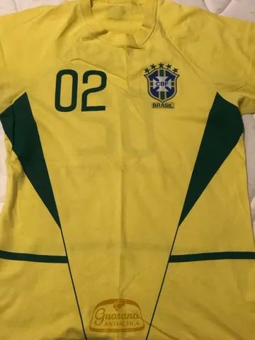 Camisa Seleção Brasileira 2002 Guaraná Antártica 