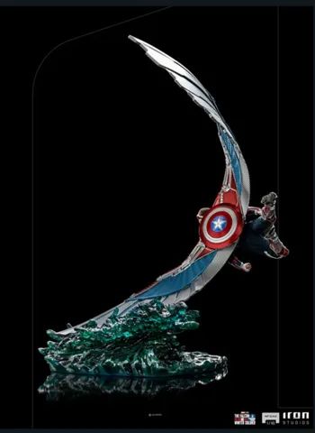 Sam Wilson Iron Studios Deluxe Captain America - Foto 2