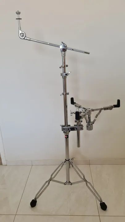 Estante de prato Gibraltar 6609 + Clamp Pearl + Suporte de caixa