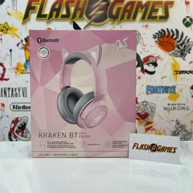 Headset Razer Kraken BT Wireless | Kitty Edition 