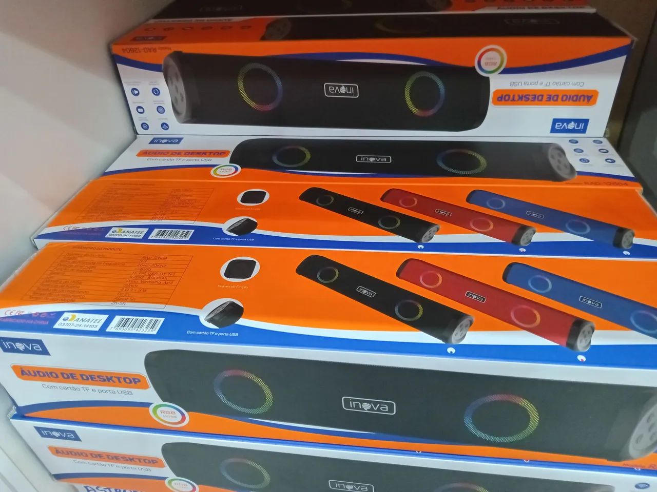 Linda Caixa Bluetooth fm 40cm som forte produto novo  - Foto 3