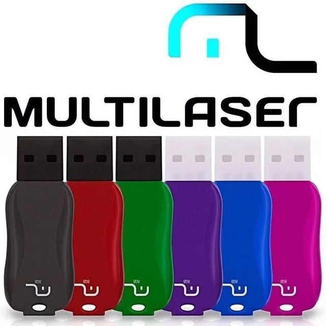 Pendrive 8gb multilaser original