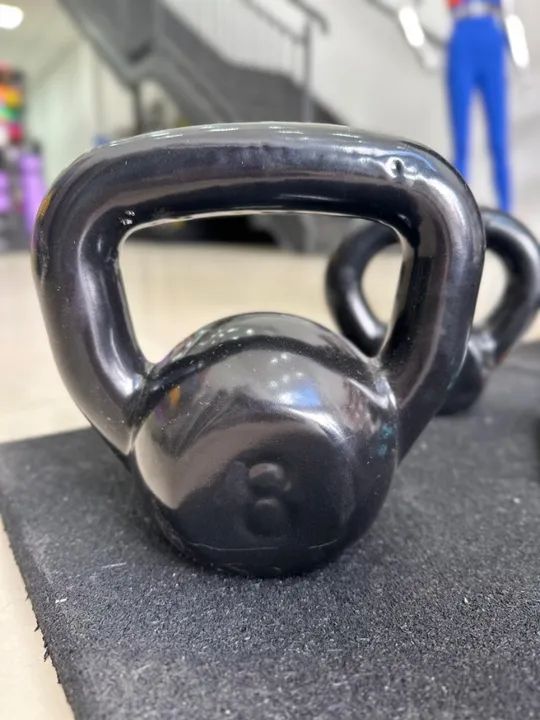 Anilhas Emborrachadas, Barra, Kettlebell e Halteres de Alta Qualidade - Foto 2