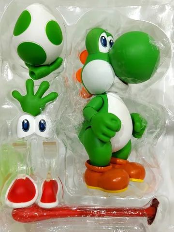 Bandai Sh Figuarts Super Mario Bros - Yoshi Original - Leia