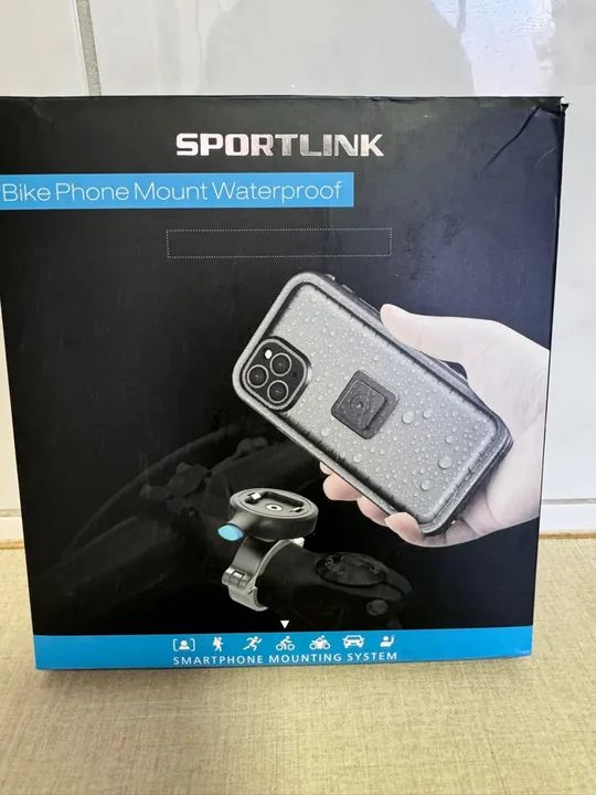 Suporte p/ celular Bicicleta Bike Sportlink Para iPhone 13 Pro Max - Foto 6