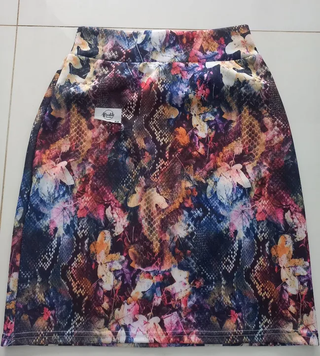 Saia estampada