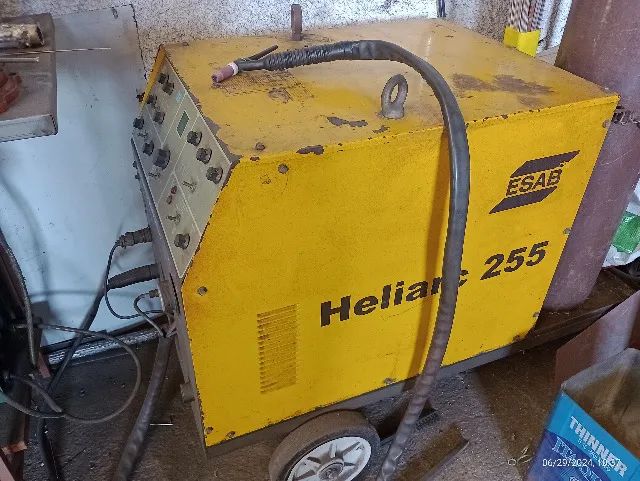 maquina de solda tig ac/dc esab , solda aluminio ,inox