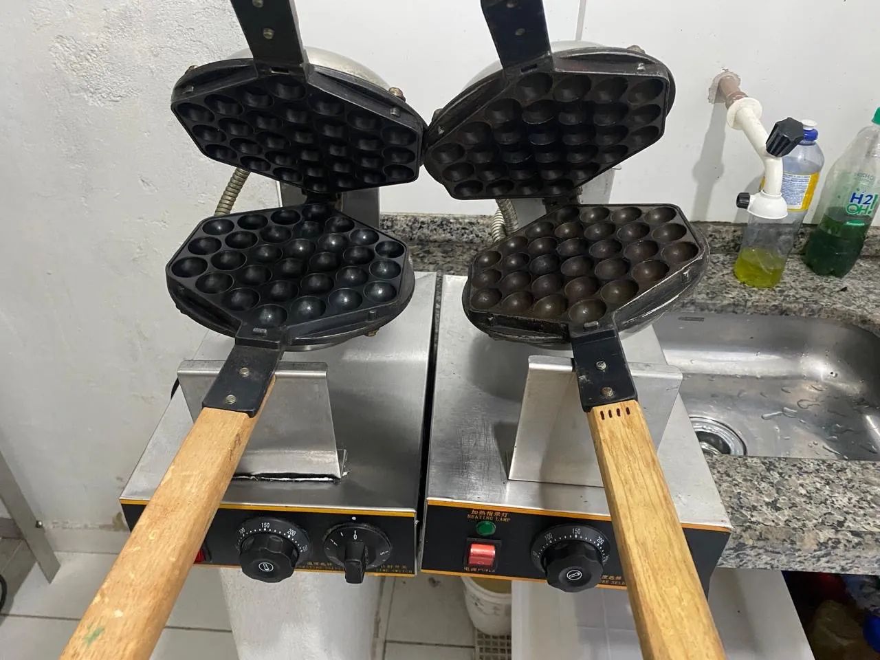 Máquina de bubble Waffle  - Foto 2