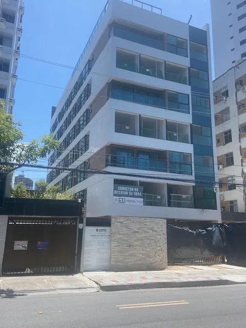 repasso apartamento com 1 quarto suíte edifício terraço beira rio na madalena - Foto 2