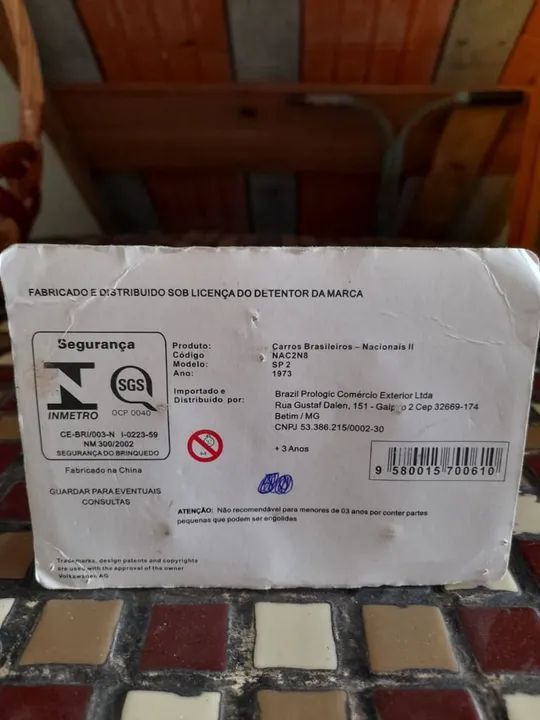  Miniatura de Carro Nacionais 2 SP 2 escala 1:43 - Foto 5