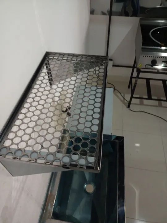 Escorredor inox sobre pia , fabricamos e montamos  - Foto 2