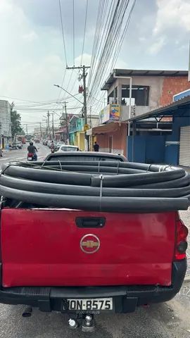 Mangueira Irrigação Preta de Polietileno 1.1/2" com 100mts - Foto 2