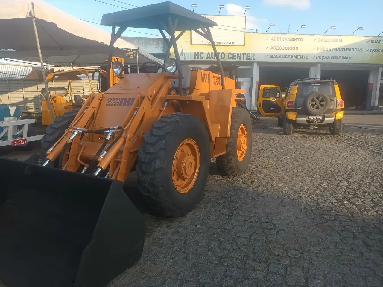 Pa carregadeira W7E  CASE  ano 88 - Foto 5